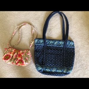 Vera Bradley bags - one large, one small
